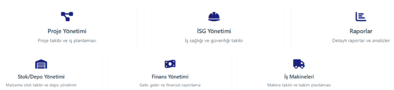 Şantiyem Web Tabanlı Projemiz